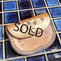 【オールレザー】【花柄】【財布】【コインケース】【ポーチ】 