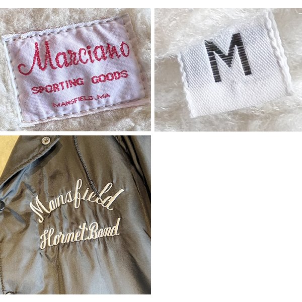 画像2: 【ビンテージ】【MARCIANO】マルシアーノ【Mansfield Hormet Band】ラビットフード ナイロン【裏ボアベンチコート】【サイズM】