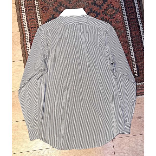 画像3: ビンテージ POLO RALPH LAUREN【ラルフローレン】【白x黒】REGENT クラシックフィット【クレリックシャツ】【15 1/2 M】 