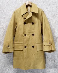ほぼ未使用!! 50's【ビンテージ】【ブリティッシュアーミー】【イギリス軍】【マッキントッシュコート】モーターサイクルコート レインコート 