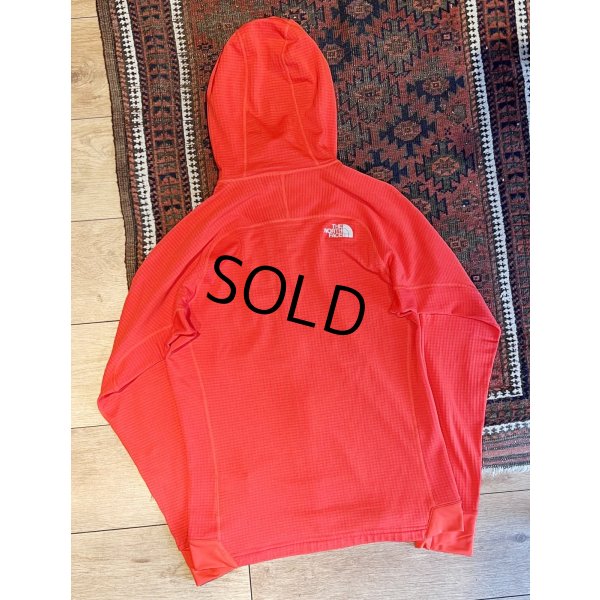 画像3: ビンテージ【未使用】【ノースフェイス】【the north face】サミット【赤】ポーラテックパーカー【フルジップパーカー】【サイズM】 