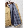 画像5: 〜90's USA製【ビンテージ】【Carhartt】【カーハート】バックプリント付き【ブランケット裏地付き】【キャメル】ダック地 【ミシガンチョアコート】【ダックジャケット】54TALL<br> (5)