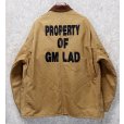 画像3: 〜90's USA製【ビンテージ】【Carhartt】【カーハート】バックプリント付き【ブランケット裏地付き】【キャメル】ダック地 【ミシガンチョアコート】【ダックジャケット】54TALL<br> (3)
