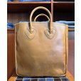 画像4: 程度良好 60’s~【ビンテージ】筆記体タグ L.L.bean【L.L.ビーン】【オールレザー】【レザーハンドル】トートバッグ ビーントート<br> (4)