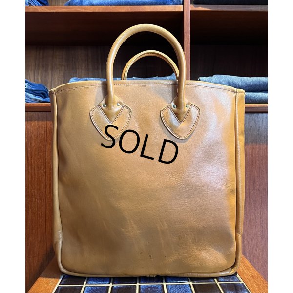 画像4: 程度良好 60’s~【ビンテージ】筆記体タグ L.L.bean【L.L.ビーン】【オールレザー】【レザーハンドル】トートバッグ ビーントート 