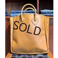程度良好 60’s~【ビンテージ】筆記体タグ L.L.bean【L.L.ビーン】【オールレザー】【レザーハンドル】トートバッグ ビーントート 