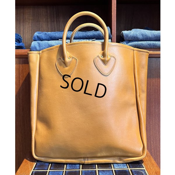 画像1: 程度良好 60’s~【ビンテージ】筆記体タグ L.L.bean【L.L.ビーン】【オールレザー】【レザーハンドル】トートバッグ ビーントート 