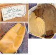 画像2: 程度良好 60’s~【ビンテージ】筆記体タグ L.L.bean【L.L.ビーン】【オールレザー】【レザーハンドル】トートバッグ ビーントート<br> (2)