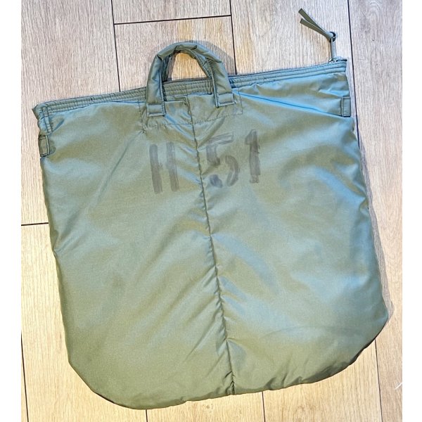 画像3: 90's【ビンテージ】【米軍実物】【USAF】【ステンシル入り】【ヘルメットバッグ】 