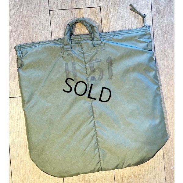 画像3: 90's【ビンテージ】【米軍実物】【USAF】【ステンシル入り】【ヘルメットバッグ】 