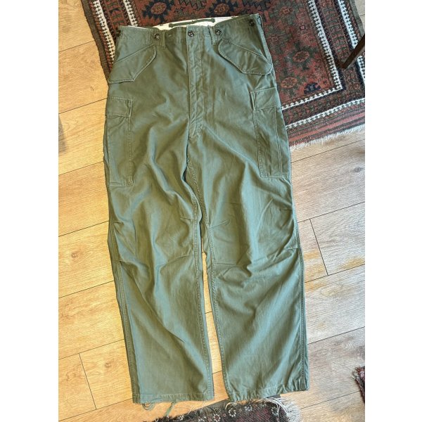 画像2: 【ビンテージ】50's【米軍実物】U.S.ARMY【M-51】【フィールドトラウザーズ】【カーゴパンツ】【M-Long程度】 