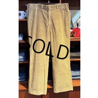 〜80’ｓ USA製【ブルックスブラザーズ】brooksbrothers【ベージュ】コーデュロイパンツ【Ｗ３５程度】 