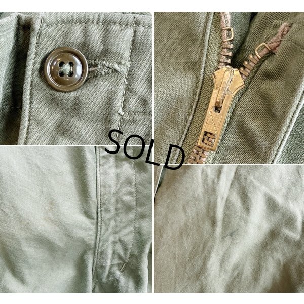 画像4: 【ビンテージ】50's【米軍実物】U.S.ARMY【M-51】【フィールドトラウザーズ】【カーゴパンツ】【M-Long程度】 