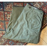 【ビンテージ】50's【米軍実物】U.S.ARMY【M-51】【フィールドトラウザーズ】【カーゴパンツ】【M-Long程度】 
