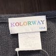 画像2: 90's〜【USA製】ビンテージ【KOLORWAY】【動物】アニマル柄 ハンドペイント【Vネック】コットンセーター【サイズL】<br> (2)
