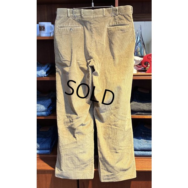 画像5: 〜80’ｓ USA製【ブルックスブラザーズ】brooksbrothers【ベージュ】コーデュロイパンツ【Ｗ３５程度】 