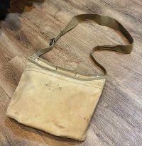 40's【ビンテージ】ww2【米軍実物】U.S.ARMY【BASE PLATE M4】【ショルダーバッグ】 