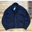 画像1: 【〜90's】【ビンテージ】【エディーバウアー】紺【ショールカラーセーター】【サイズL】<br> (1)