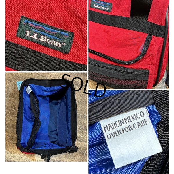 画像2: 【ビンテージ】【L.L.Bean】エルエルビーン【赤】2way【ボストンバッグ】 
