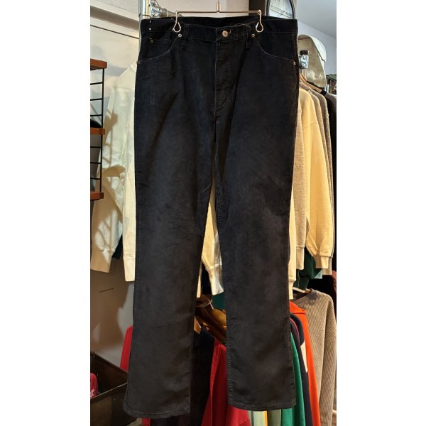 画像2: 90’s ビンテージ【USA製】Wrangler【ラングラー】【黒・ブラック】【コーデュロイパンツ】【36X32】
