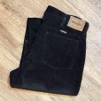 画像1: 90’s ビンテージ【USA製】Wrangler【ラングラー】【黒・ブラック】【コーデュロイパンツ】【36X32】<br> (1)