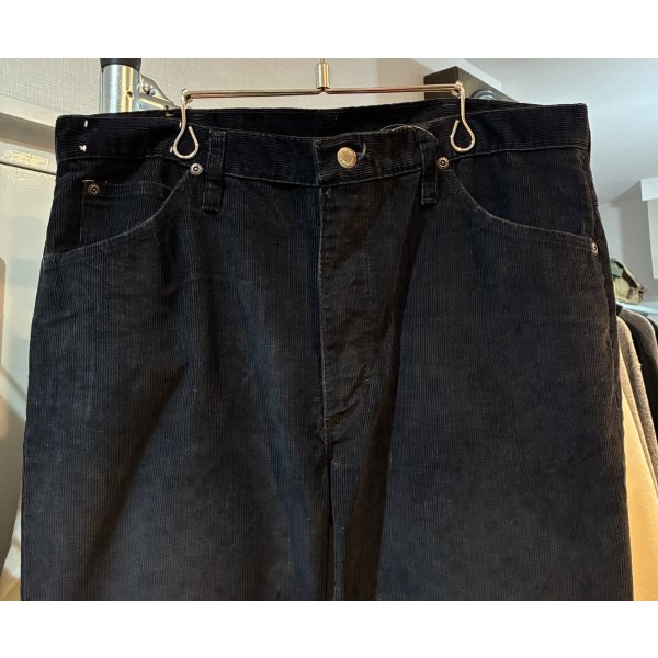 画像4: 90’s ビンテージ【USA製】Wrangler【ラングラー】【黒・ブラック】【コーデュロイパンツ】【36X32】
