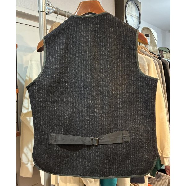 画像3: 〜80's【ビンテージ】【Eddie Bauer】【エディーバウアー】【黒】ウール【ハンティングベスト】【サイズL程度】 