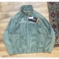 デッドストック 米軍実物【ECWCS】GEN3【Polartec】ポーラテック フォリッジグリーン フリースジャケット 【L-R】 