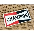 画像2: ~70's【デッドストック】【ビンテージ】【チャンピオンプラグ】デカール ステッカー 10.0x5.0<br> (2)