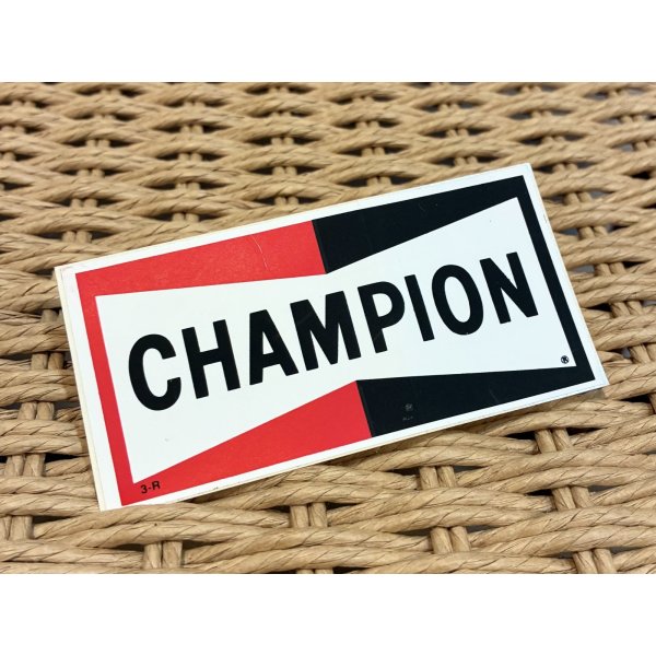 画像2: ~70's【デッドストック】【ビンテージ】【チャンピオンプラグ】デカール ステッカー 10.0x5.0 