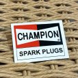 画像1: ~70's【デッドストック】【ビンテージ】【チャンピオンプラグ】SPARK PLUGS【マグネット】<br> (1)