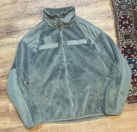 ほぼ未使用!!【米軍実物】【GEN3】【GENIII】ECWCS  Level3【Polartec】【ポーラテックフリース】フォリッジグリーン フリースジャケット【M-R】 