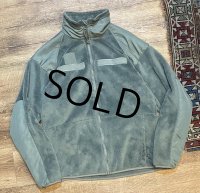 ほぼ未使用!!【米軍実物】【GEN3】【GENIII】ECWCS  Level3【Polartec】【ポーラテックフリース】フォリッジグリーン フリースジャケット【M-R】 