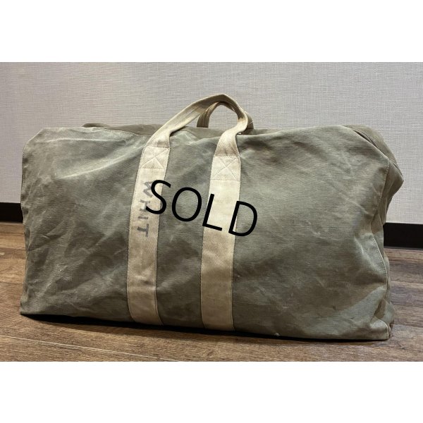 画像6: 40's〜【WW2】【ビンテージ】【米軍実物】【U.S.NAVY】ステンシル入り【パラシュートバッグ】 