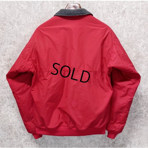 画像3: 90's USA製【パタゴニア】patagonia ナイロン【シェルドシンチラジャケット 】【赤×チャコール】【裏フリースブルゾン】【サイズM】 