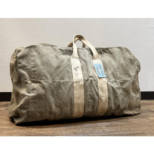 画像1: 40's〜【WW2】【ビンテージ】【米軍実物】【U.S.NAVY】ステンシル入り【パラシュートバッグ】 