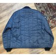 画像3: USA製【ビンテージ】【Refrigi Wear】【紺】【キルティングジャケット】【ジップアップブルゾン】【サイズL】<br> (3)