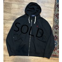 【ラルフローレン】【POLO ralph lauren】ブラック【黒】フルジップ【パーカー】【サイズＸＬ】 