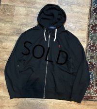 【ラルフローレン】【POLO ralph lauren】ブラック【黒】フルジップ【パーカー】【サイズＸＬ】 