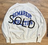 90's【Champion】【チャンピオン】【リバースウィーブ】DEMAREST ATHLETICS【スウェット】【グレー】【サイズXL】 