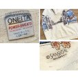 画像2: 90's【USA製】ビンテージ【ONEITA】【オニータ】【ウエストバージニア】 ゴーリーリバー【GAULEY RIVER】 バックプリント付き  グレー【スウェット】L <br> (2)