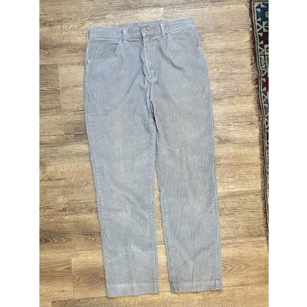 画像2: ~90's【USA製】【ビンテージ】【L.L.Bean】【エルエルビーン】【グレー】【コーデュロイパンツ】【33×32】 