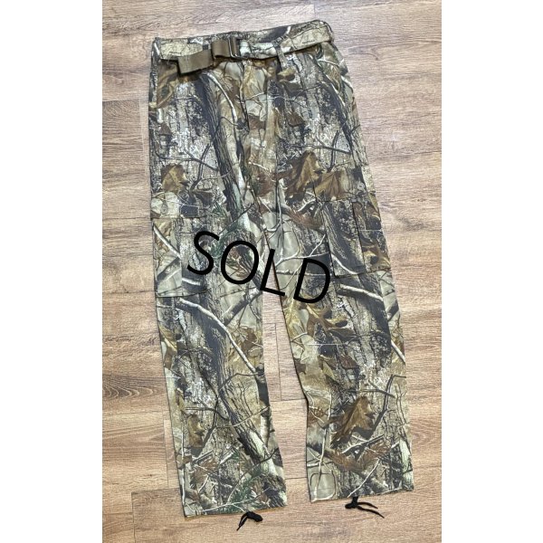画像2: 【デッドストック】【ビンテージ】REAL TREE AP ベルト付き リアルツリーカモ  カーゴパンツ【W35程度】 