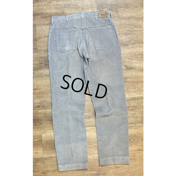 画像4: ~90's【USA製】【ビンテージ】【L.L.Bean】【エルエルビーン】【グレー】【コーデュロイパンツ】【33×32】 