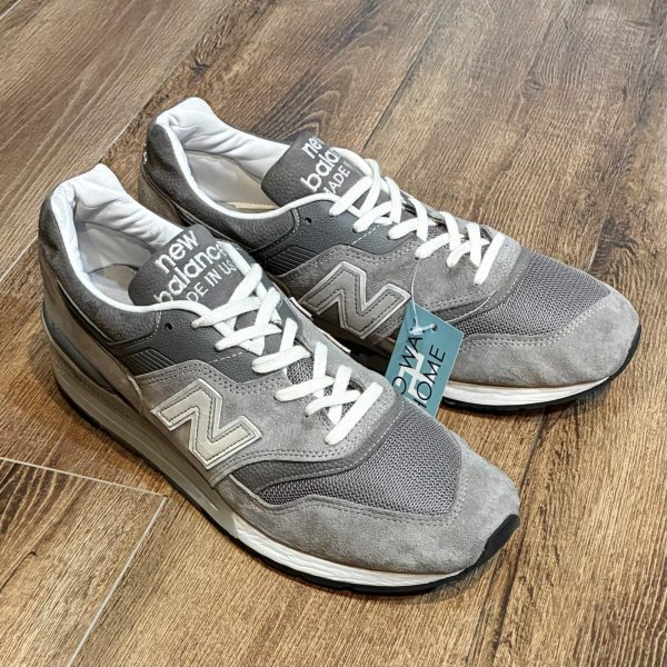 画像1: USA製【ニューバランス】new balance【997】グレー スニーカー【28.5ｃｍ】 