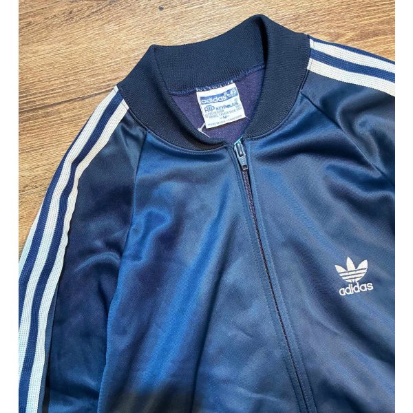 画像4: ~80's USA製【アディダス】adidas【ビンテージ】【紺×白ライン】【ATP】【KEYROLAN】【Association for Tennis Professionals】トラックジャージ【サイズM】 