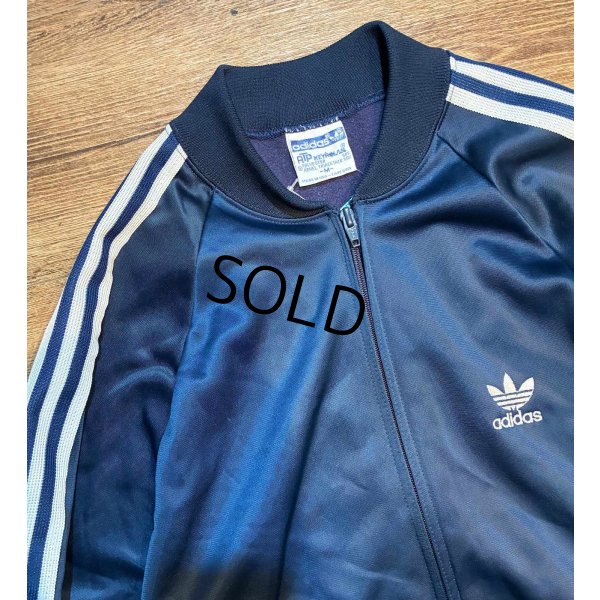 画像4: ~80's USA製【アディダス】adidas【ビンテージ】【紺×白ライン】【ATP】【KEYROLAN】【Association for Tennis Professionals】トラックジャージ【サイズM】 