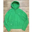 画像1: ビンテージ RALPH LAUREN【ラルフローレン】【緑】パーカー【コットンパーカー】【サイズL】<br> (1)