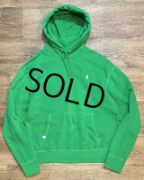 ビンテージ RALPH LAUREN【ラルフローレン】【緑】パーカー【コットンパーカー】【サイズL】 