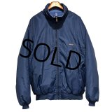 程度良好!! 90's ビンテージ【パタゴニア】patagonia ナイロン【紺×水色】【シェルドシンチラジャケット 】【裏フリースブルゾン】【サイズXXL】 